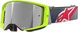 Alpinestars Supertech Corp Goggle Fluo Silver