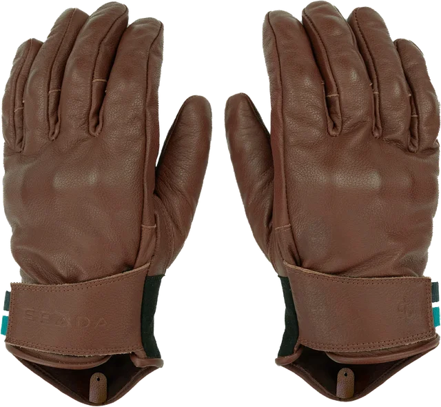 Spada Clutch Winter Cognac Brown Motorcycle Gloves, Brown