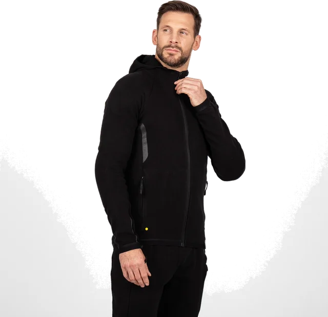 Knox Men's Shield Full Zip Hoody, black