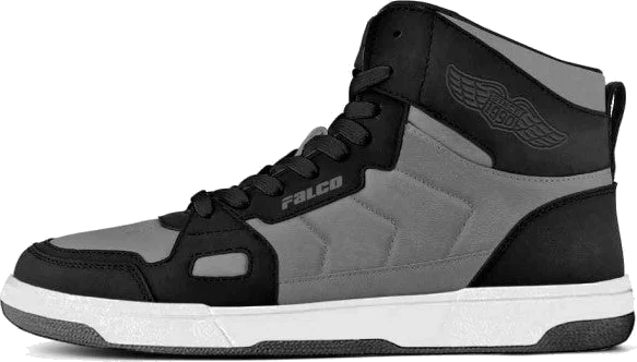 Falco Motorcycle Boots Urban Harlem, grey
