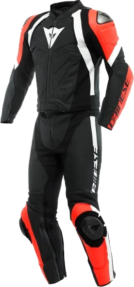 DAINESE Avro 4 Black-Matt / Fluo-Red / White, Matte Black / Charcoal Grey / Fluo Red