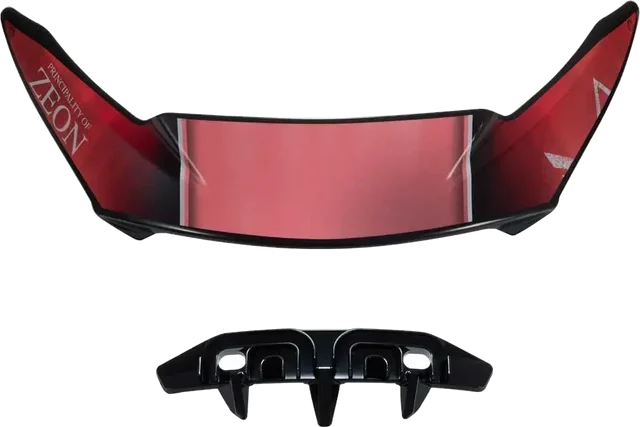 Shoei NXR2 Char's Zaku 2 Top Air Outlet Red