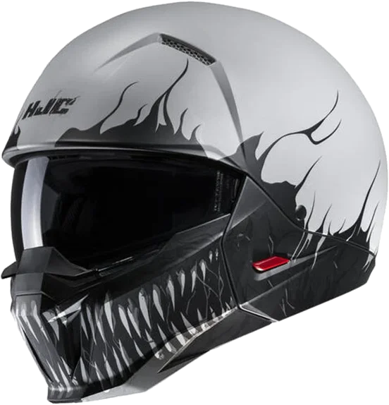 HJC i20 Scraw Helmet, Light Grey/Black