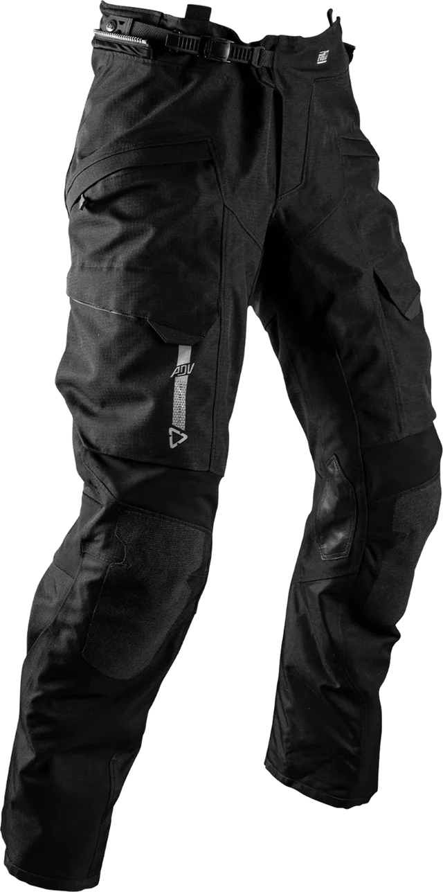 Leatt ADV DriTour 5.5 waterproof Ladies Motorcycle Textile Pants, black/grey