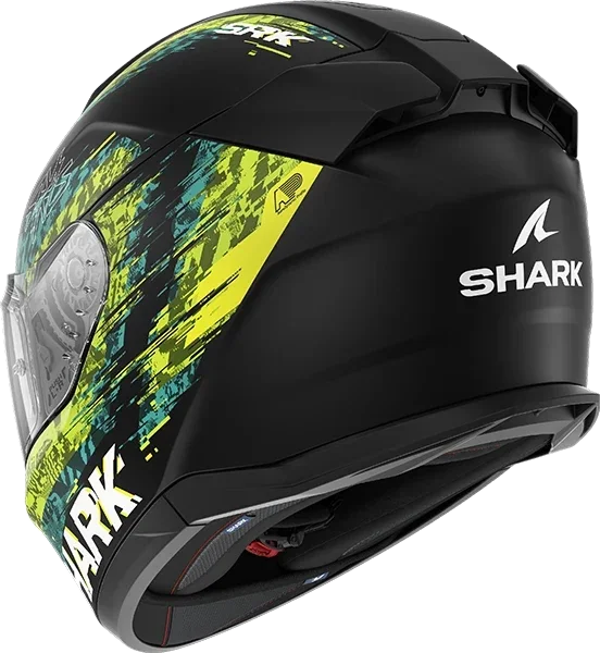 Shark D-Skwal 3 Speed-Vib Mat KGB - Matte Black / Green / Blue, Matt KGB