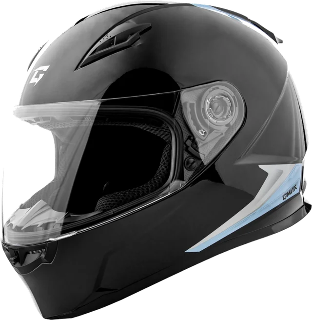 GMAX FF-49 Syth Helmet, black silver