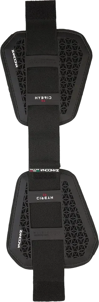Zandonà Zandona Hybrid Pro RS Kit Back Protector, Black