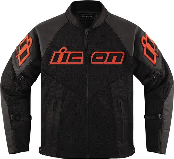 Icon Mesh AF Vented Leather/Textile Jacket