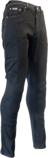 Richa Original Prime Ladies Jeans - Black, Black Short