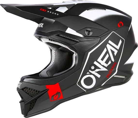O'Neal 3 Series Hexx V.23 Helmet, Black/White