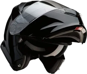 Z1R Solaris Modular Helmet Gloss Black 2 Shields Dark and Clear