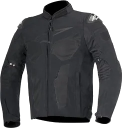 Alpinestars Mens Warden Air Armored Textile Jacket, Black