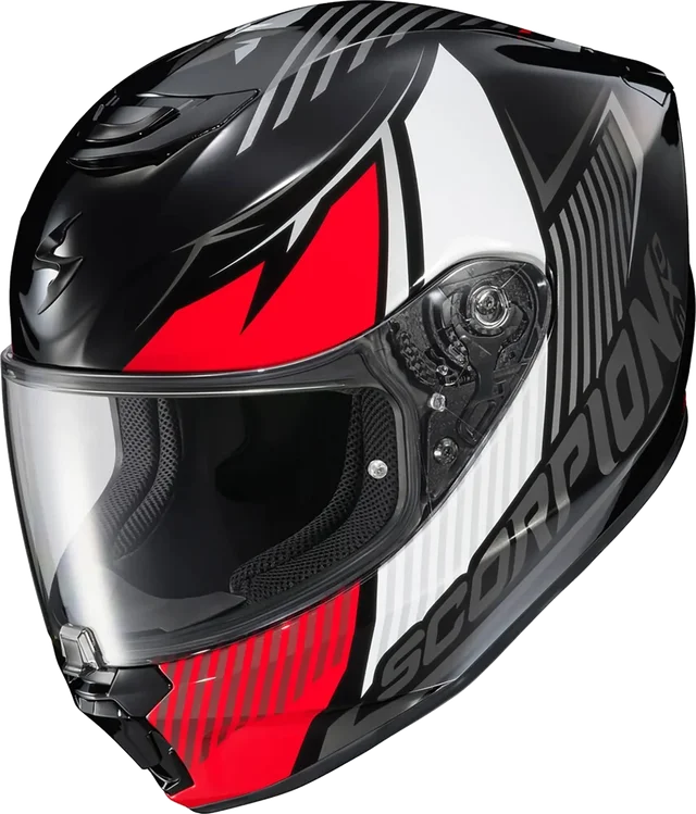 Scorpion EXO-R330 Hawker Adult Street Helmets, Red