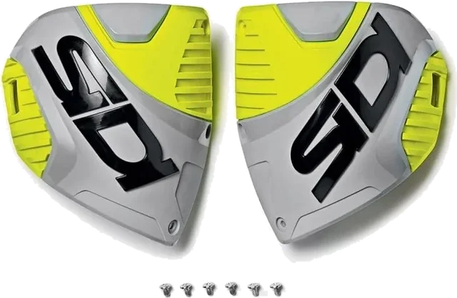 Sidi Crossfire 3 Shin Plate Ash / Fluo Yellow