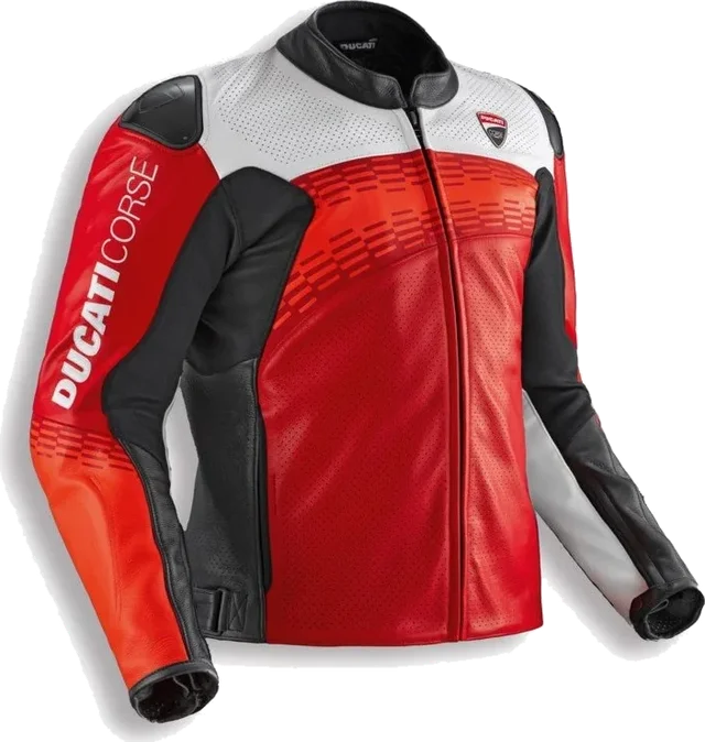 Ducati Corse C7 Jacket, red white black