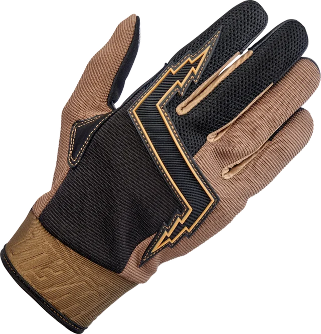 Biltwell Baja Gloves - Chocolate, Chocolate/Black