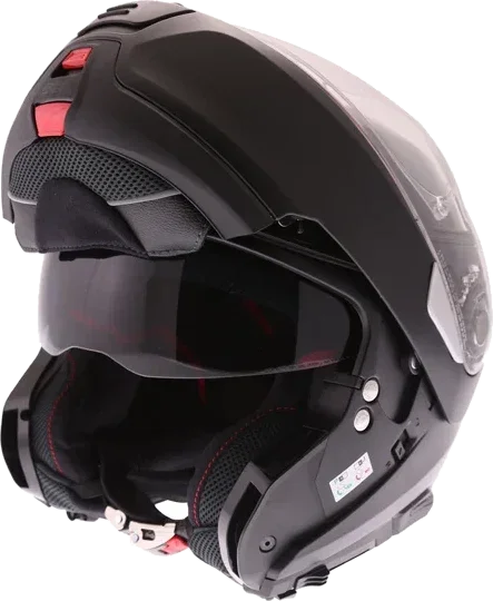 Nolan N100-5 Classic N-Com Helmet 010 Flat Black, 010 Flat Black