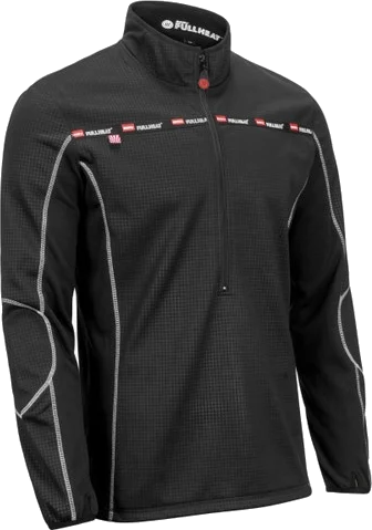 NORU Full Heat Half Zip Pullover, Black