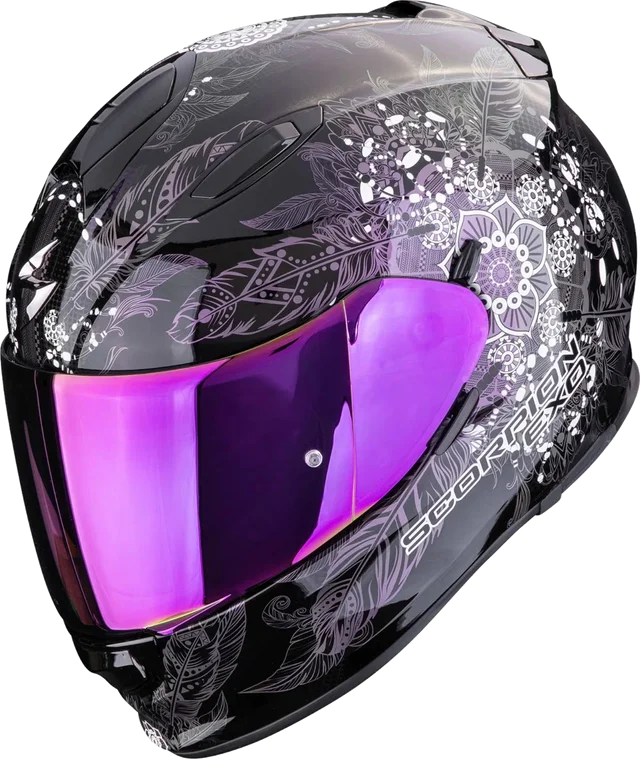 Scorpion EXO 491 Dream Black / Chameleon, black/violet