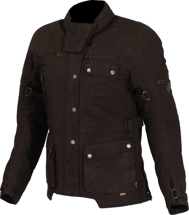 Merlin Mahala D3O Explorer Ladies Motorcycle Textile Jacket, black