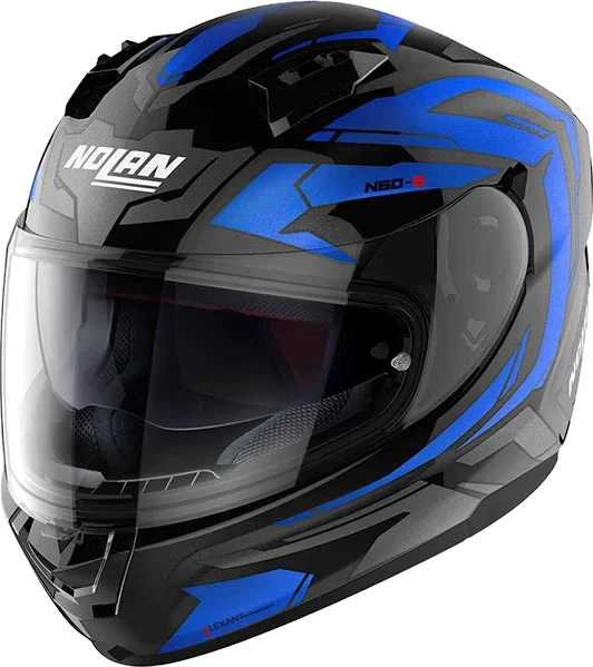 Nolan N60-6 - Anchor Metal Black / Blue, Anchor Metal Black / Green