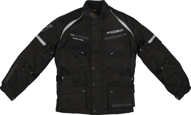 Modeka Tourex II Kids Jacket Black Yellow, black