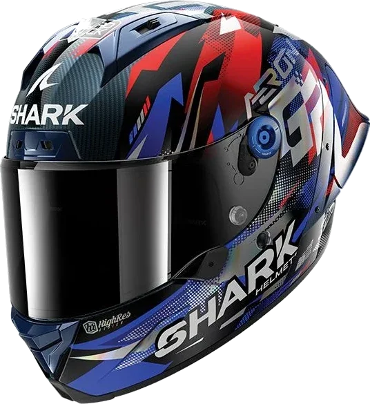 Shark Aeron GP FIM Zarco Victory DBU - Black / Red / Blue