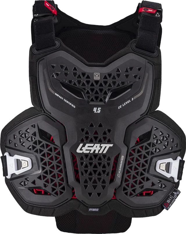 Leatt 4.5 Hybrid Chest Protector, Black