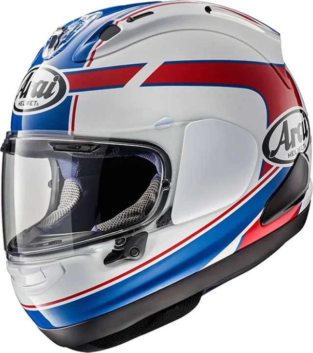 Arai RX-7 V Evo Helmet Schwantz Pepsi Gloss