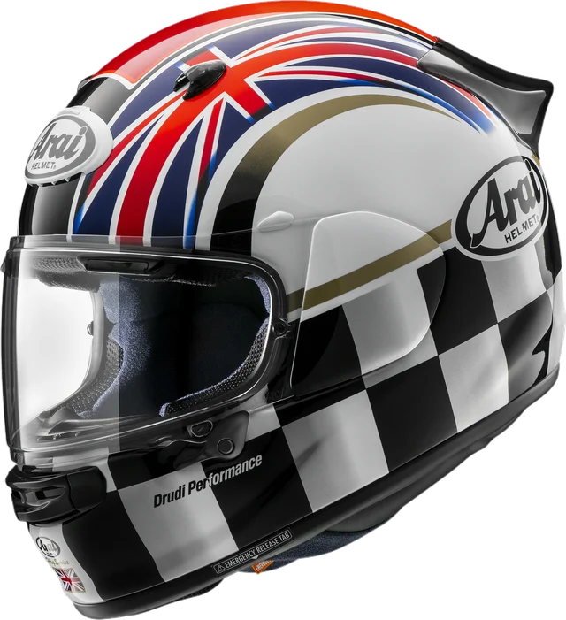 Arai Contour-X Podium, White/Blue/Red