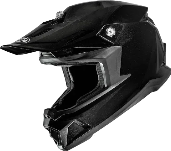 HJC Y50 Solid Helmet (Youth), Metal Black