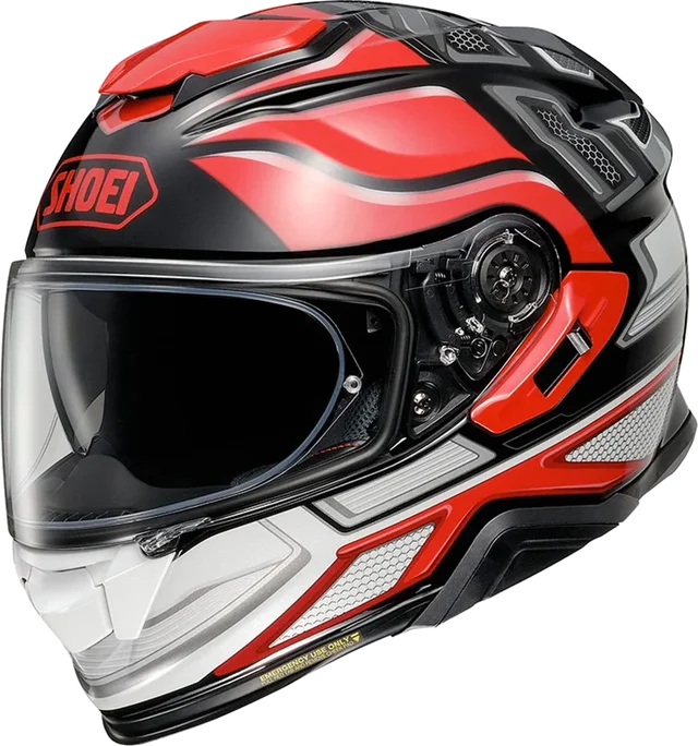Shoei Gt-Air 2 Helmet Notch TC-1 Black/White/Red Gloss
