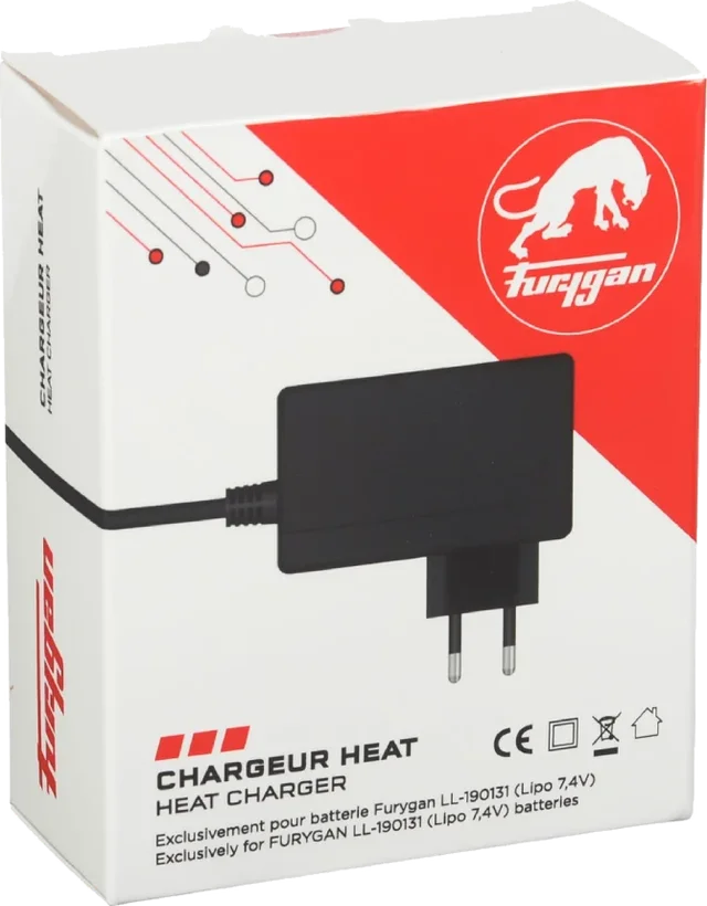 Furygan Heat Series Battery - Black, Black