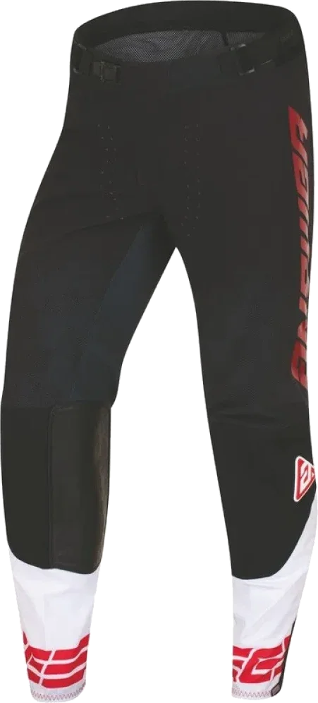 Answer Racing Answer Elite Finale Pants Black White Red, Black White Red