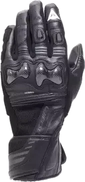 Dainese Reacto Carbon Long Motorcycle Gloves In Leather Men, In Leather Men