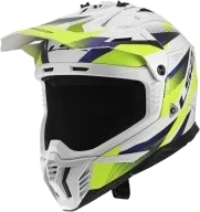 Ls2 Mx708 Fast 2 Fort Helmet White Yellow