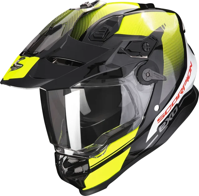 Scorpion ADF-9000 Air - Trail Black / Neon Yellow, Black / Blue / White