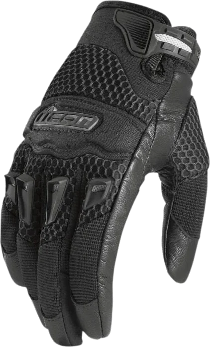 Icon Womens Twenty-Niner CE Gloves, Black