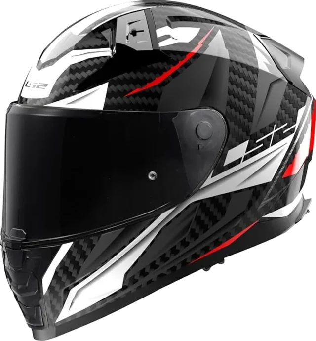 LS2 FF811 Vector II Helmet Savage White Red Grey, Savage White Red Grey