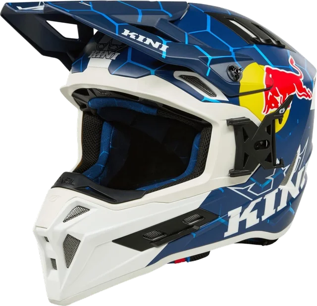 O'Neal Oneal EXC Kini Red Bull Helmet Blue White