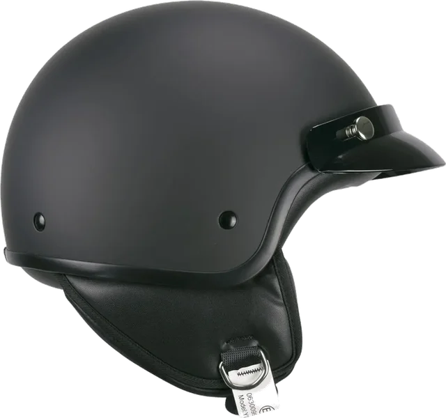 Ska-p 1fha Smart Mono Open Face Helmet, Matt Black