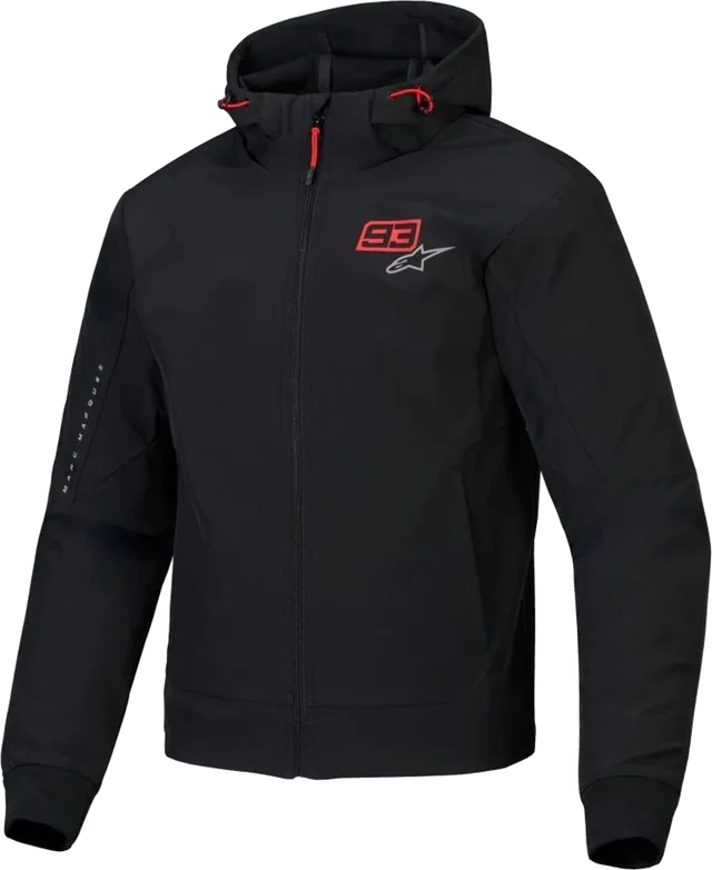 Alpinestars RADIUM TECH MM93, Black Bright Red