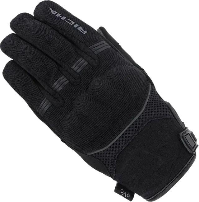 Richa Scope Waterproof Ladies Gloves Black, Black