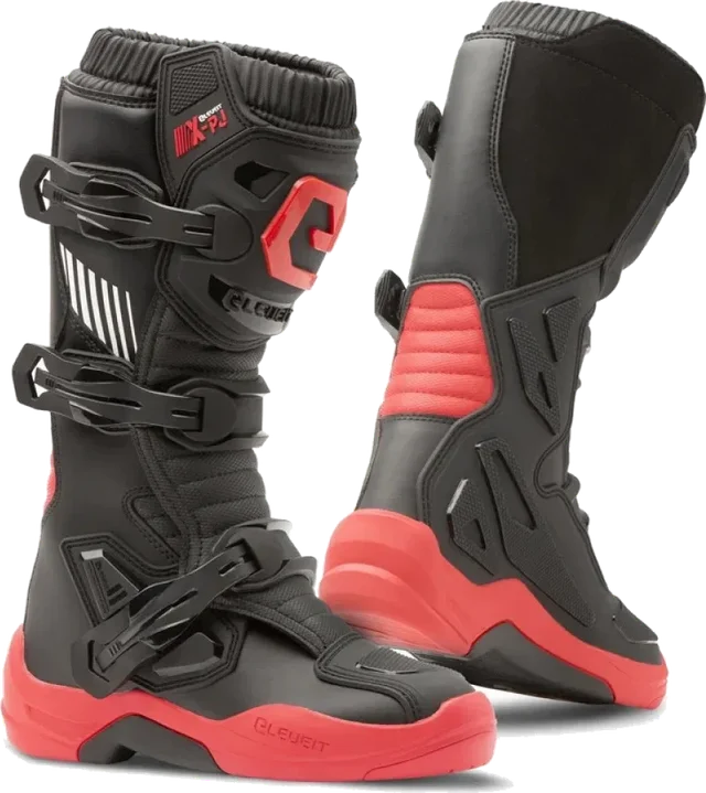 Eleveit X Peak Junior Boots Black Red, Black / Red