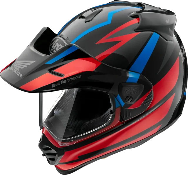 Arai XD-5 Africa Twin Helmet CLOSEOUT, red