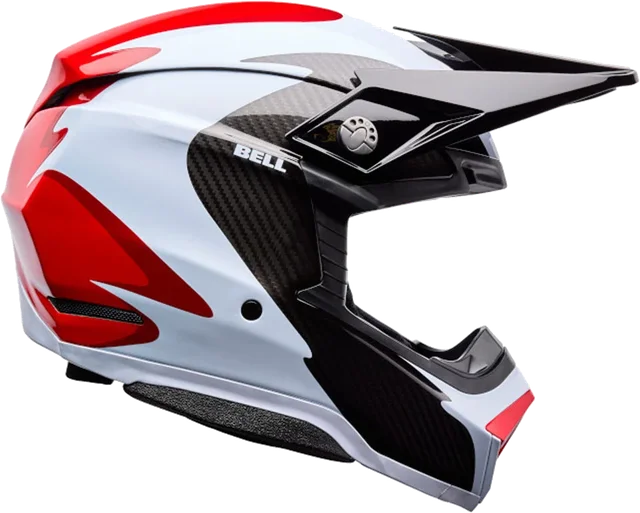 Bell Helmets Bell Moto-10 Spherical Helmet CLOSEOUT, black red