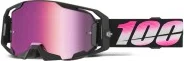 100% Armatic Bodino Goggle Pink Mirrored