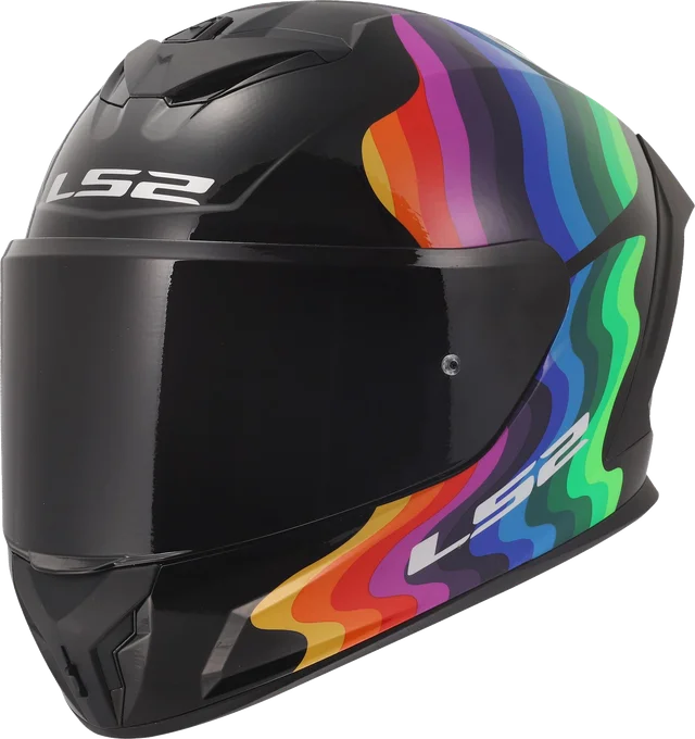 LS2 FF820 Rapid III Flow White / Grey, Black/Multicoloured