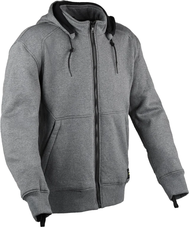 DIFI Soho Motorcycle Zip Hoodie, black