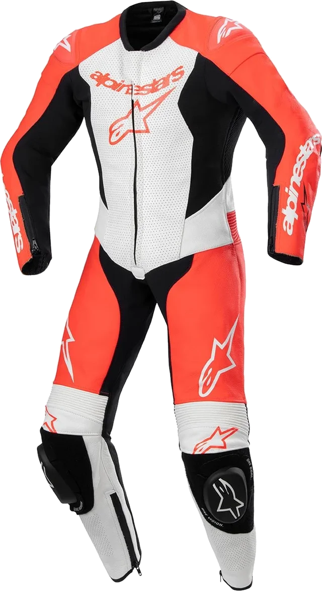 ALPINESTARS Youth GP Plus 1 PC Junior Red Fluor / White / Black